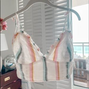 BILLABONG X SALTY BLONDE tie crop top